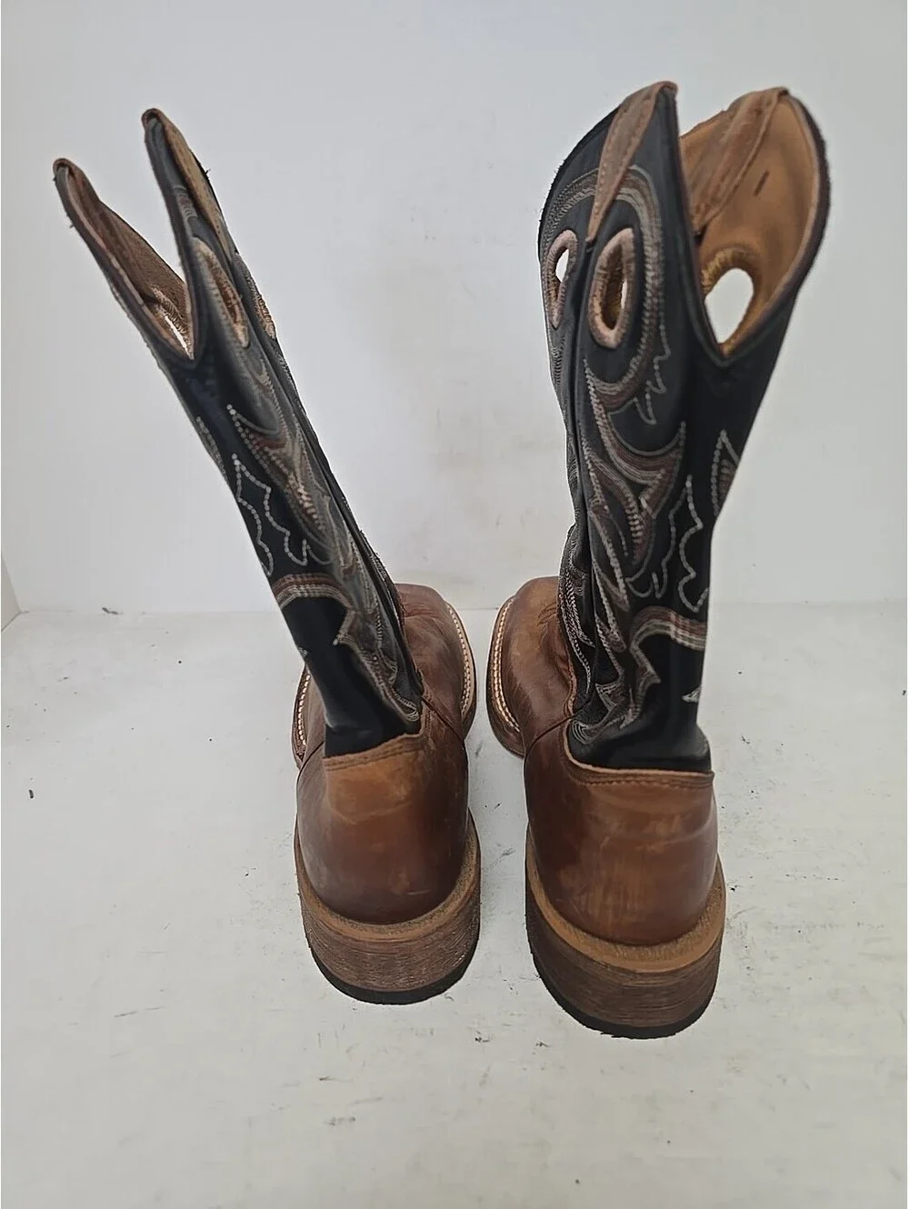 Justin Men's BR740  Bent Rail Caddo Cowboy Western Boot Brown Size 8D
